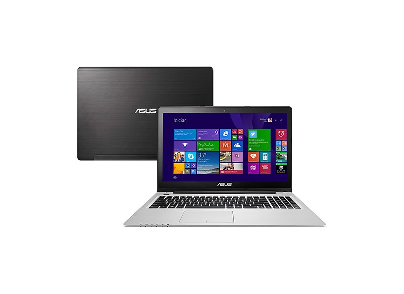 Ultrabook Asus VivoBook Intel Core i5 3317U 8 GB de RAM HD 500 GB LED 15.6 " Touchscreen Windows 8 S550CA