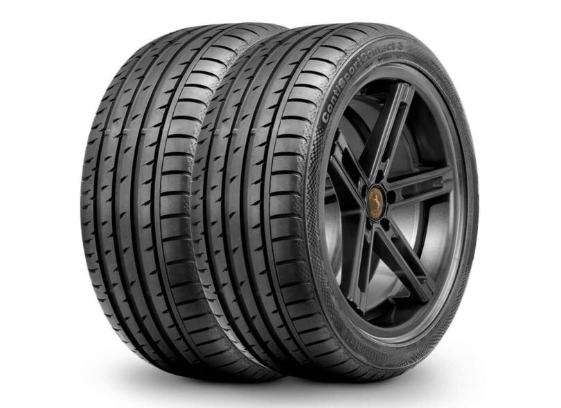 Kit 2 Pneu Aro 18 Continental 285/35r18 Xl Sportcontact 3 Mo