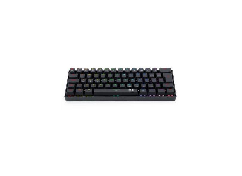 Teclado Mecânico Gamer Redragon Dragonborn Rgb Preto Switch