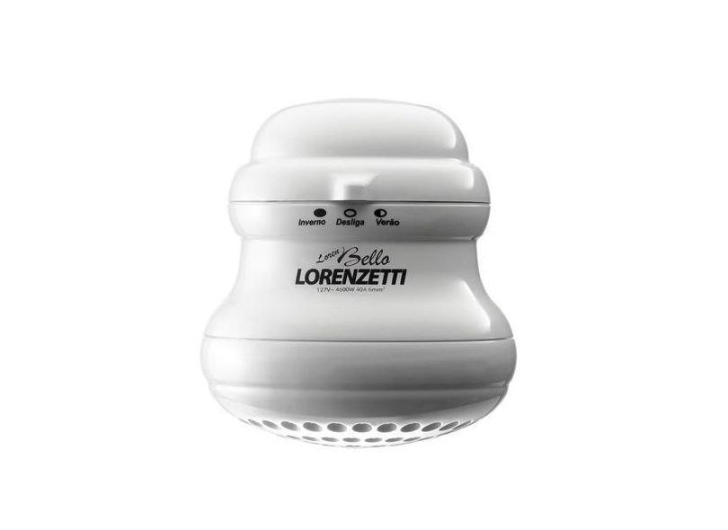DUCHA L C LOREN BELLO 220Vx5500W BRANCO - LORENZETTI S.A IND.BRAS.ELET