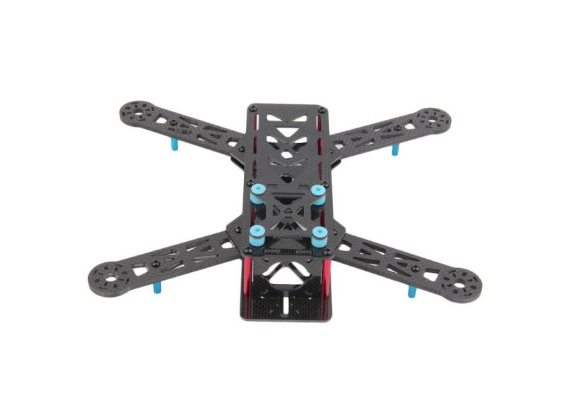 Fibra de Carbono Mini 250 fpv Quadrotor Multirotor Quadro Kit ...