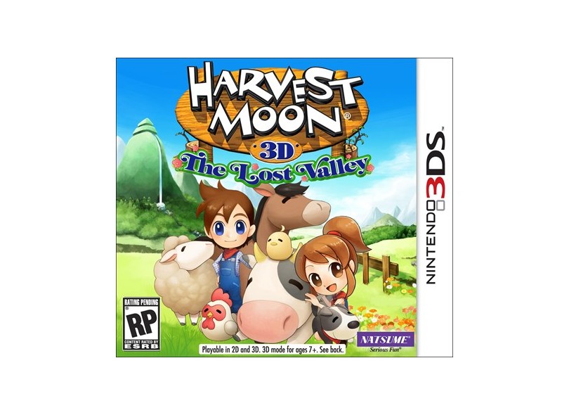 Jogo Harvest Moon: The Lost Valley Natsume Nintendo 3DS