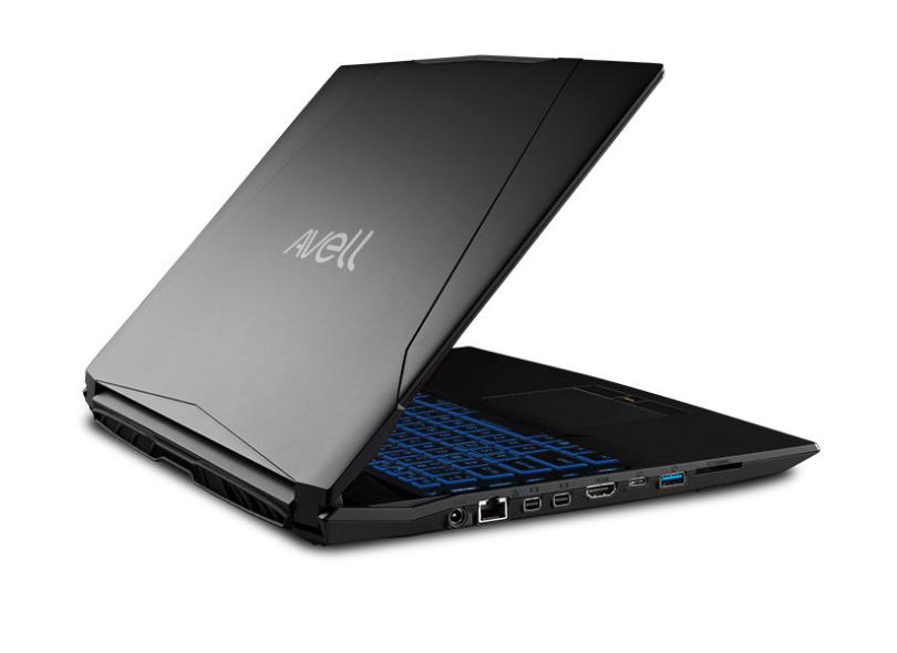 Notebook Avell Intel Core i7 8750H 8ª Geração 16 GB de RAM 1024 GB Híbrido 8.0 GB 15.6 " GeForce GTX 1050 Ti A51 i7+