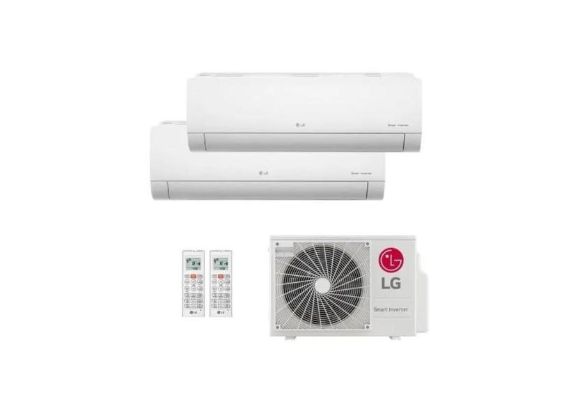 AR Condicionado Bi-Split Inverter Lg 16.000 Btus (1X Evap HW 09.000 + 