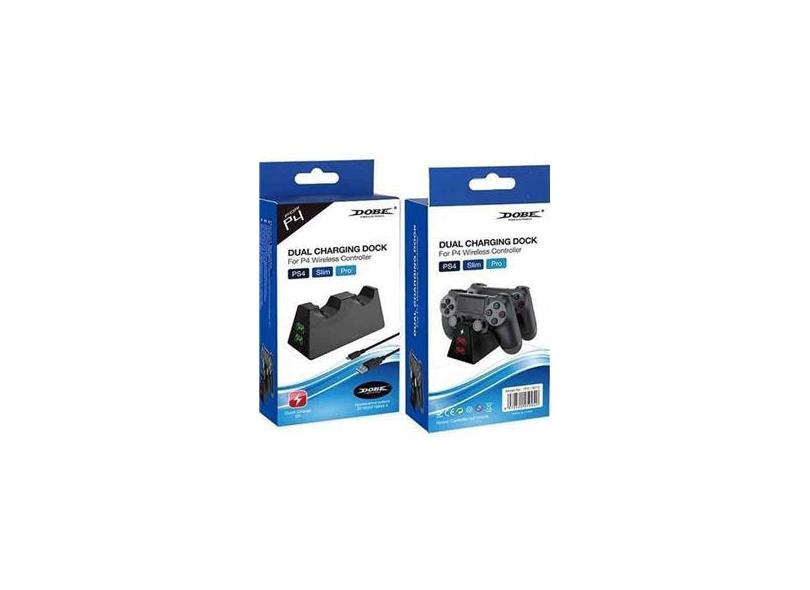 Base Carregador Duplo Para Controle Ps4 Slim Pro em Promoção é No Buscapé