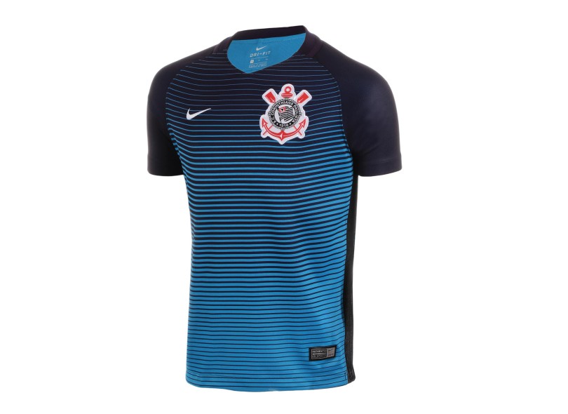 Camisa Torcedor infantil Corinthians III 2016/17 sem Número Nike