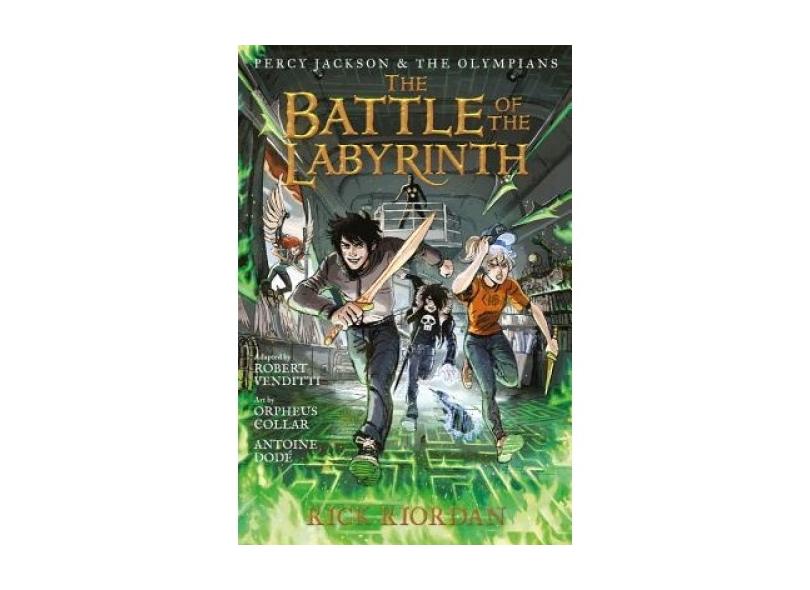 Livro Percy Jackson And The Olympians The Battle Of The Labyrinth