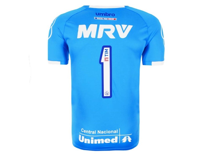 Camisa Goleiro Bahia 2016 com Número Umbro