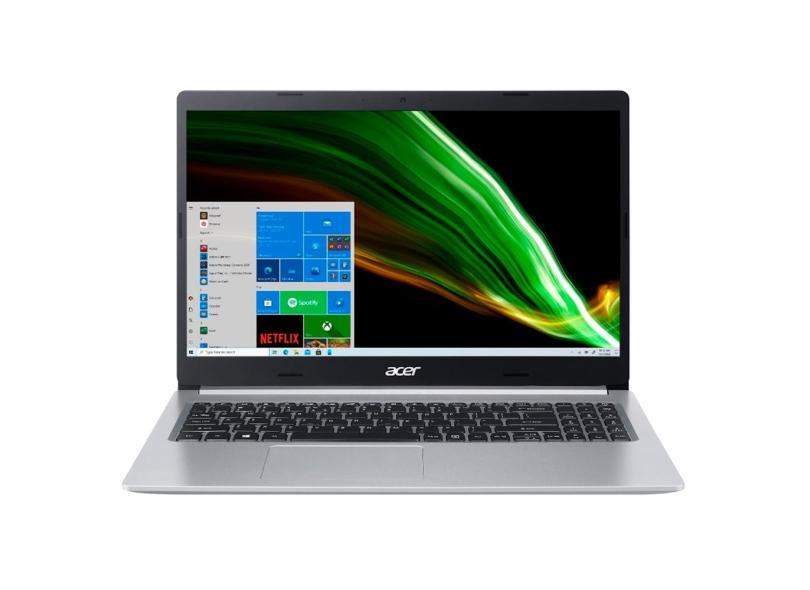 Notebook Acer Aspire 5 Intel Core i5 1035G1 10ª Geração 8 GB de RAM 256.0 GB 15.6 " Full GeForce MX350 Windows 10 A515-55G-588G
