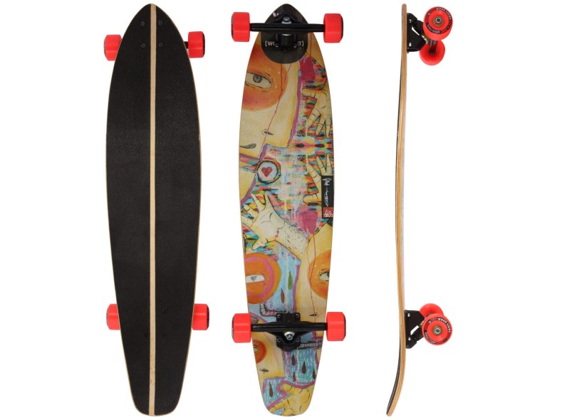 Skate Longboard - Wood Light Tail
