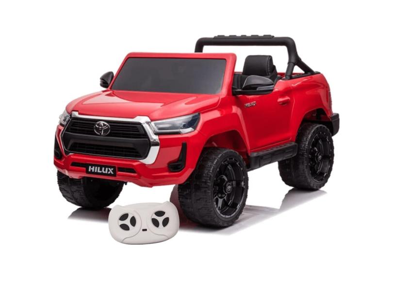 Mini Carro Eletrico Bandeirante Toyota Hilux Vermelho 12V bandeirante