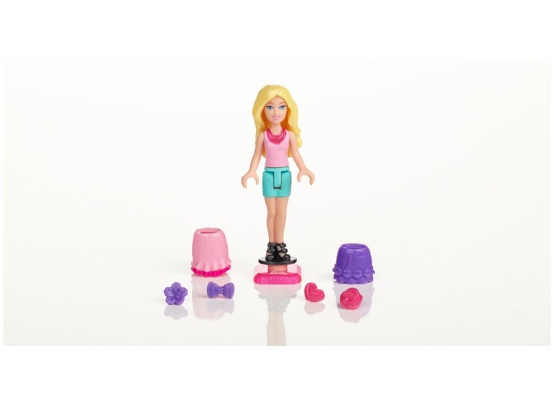 Boneca Barbie Party Time Mega Bloks