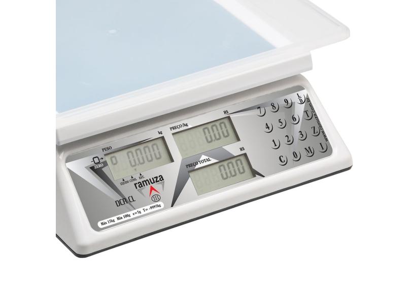 Balança Digital Computadora 30Kg Ramuza Dupla Escala 15W com o Melhor ...