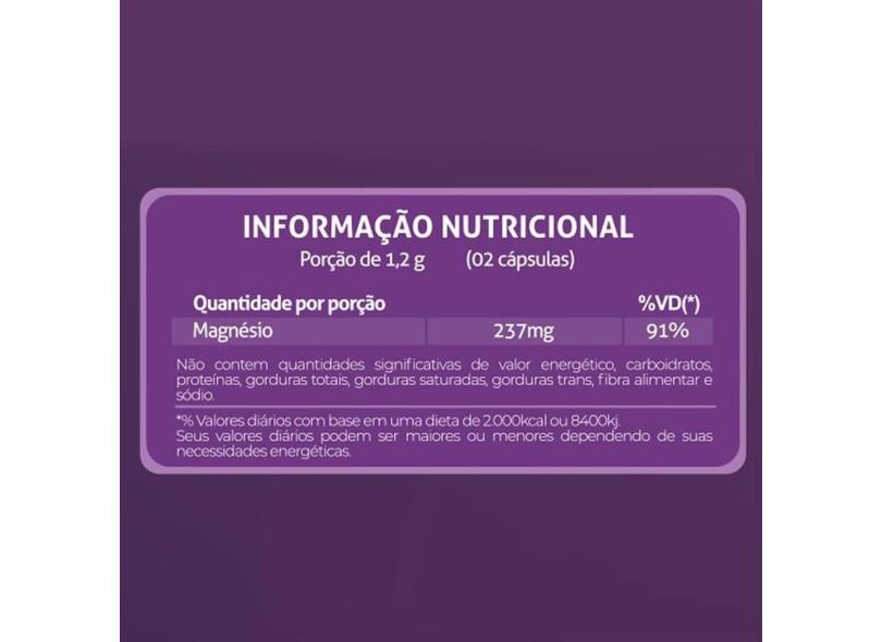 kit 4 Cloreto Magnesio Pa 60cápsulas Bom Artrite Artrose com o Melhor ...