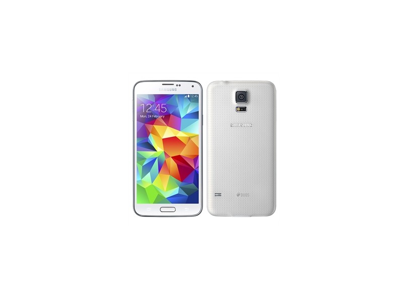 Smartphone Samsung Galaxy S5 G900MD 2 Chips 16GB Android 4.4 (Kit Kat) 3G 4G Wi-Fi