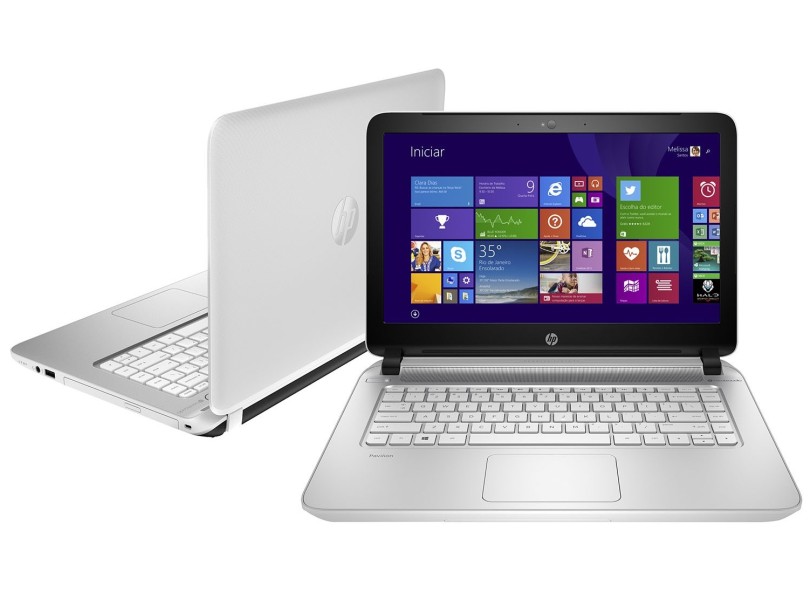 Notebook HP Pavilion Intel Core i7 4510U 4ª Geração 8GB de RAM HD 1 TB LED 14" GeForce 830M Windows 8.1 14-v066br