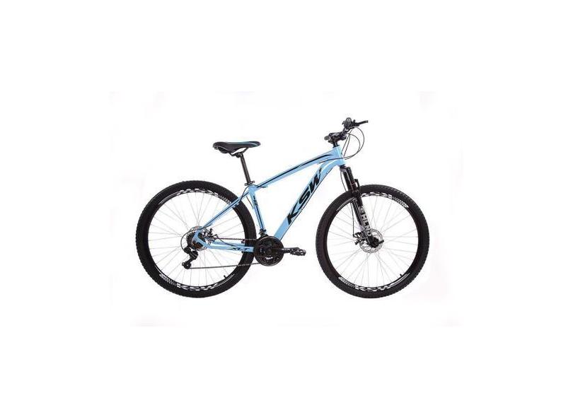 Bicicleta Aro 29 Ksw Xlt 21 Marchas Freios À Disco