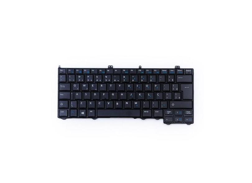 Teclado para Notebook bringIT compatível com Dell Part Number PK130VM1