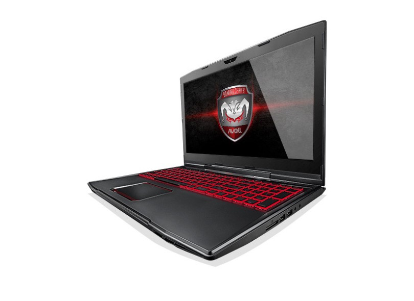 Notebook Avell Intel Core i7 7700HQ 7ª Geração 16 GB de RAM 1024 GB Híbrido 8.0 GB 15.6 " GeForce GTX 1060 Titanium G1555 MX7