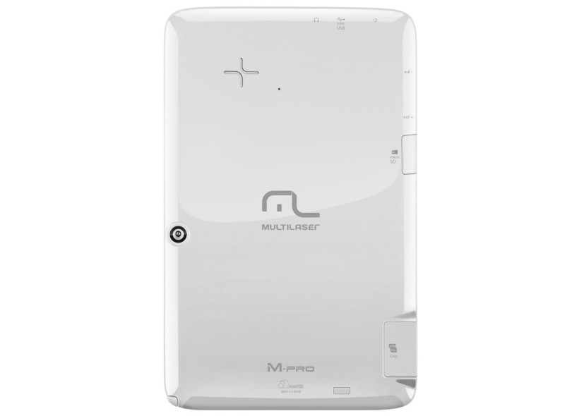 Tablet Multilaser M-PRO 3G 4 GB TFT Android 4.1 (Jelly Bean) 2 MP NB072