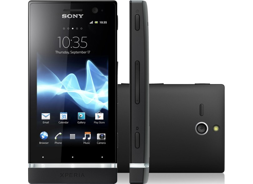 Smartphone Sony Xperia U ST25a 5,0 MP 4GB Android 2.3 (Gingerbread) 3G Wi-Fi