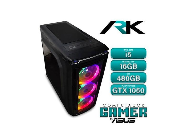 Computador Gamer Intel Core i5 10400f By Asus 16GB SSD 480GB Vídeo GTX
