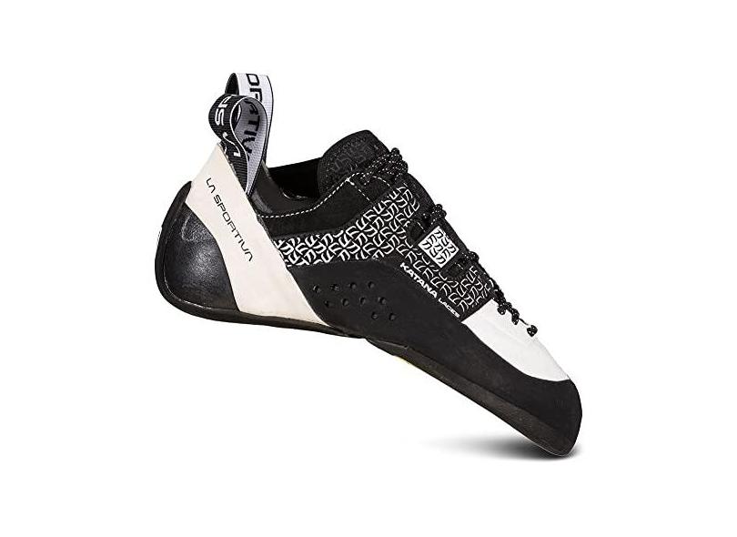 La Sportiva Tênis feminino Katana de renda para escalada, Branco/preto 2, 36