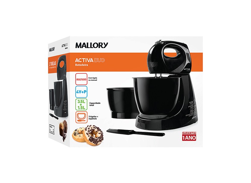 Batedeira Mallory Activa Duo