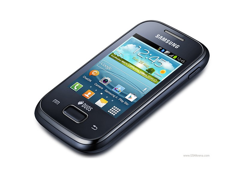 Smartphone Samsung Galaxy Pocket Plus S5303 2 Chips 4 GB Android 4.0 (Ice Cream Sandwich) 3G Wi-Fi