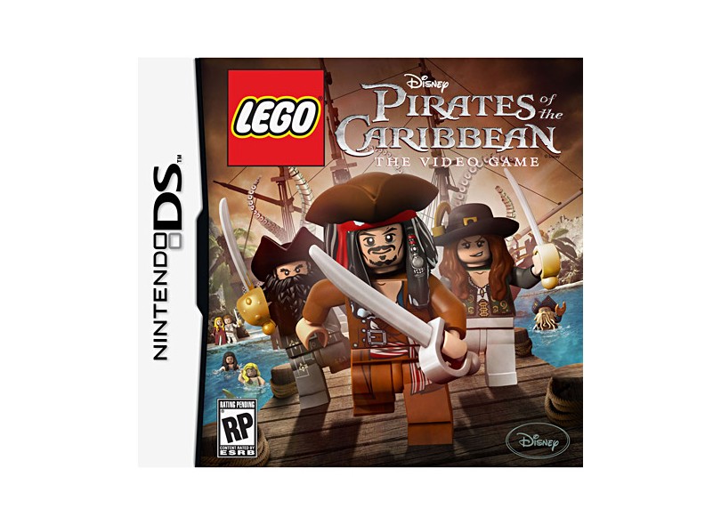 Jogo Lego Piratas do Caribe The Video Game Disney NDS