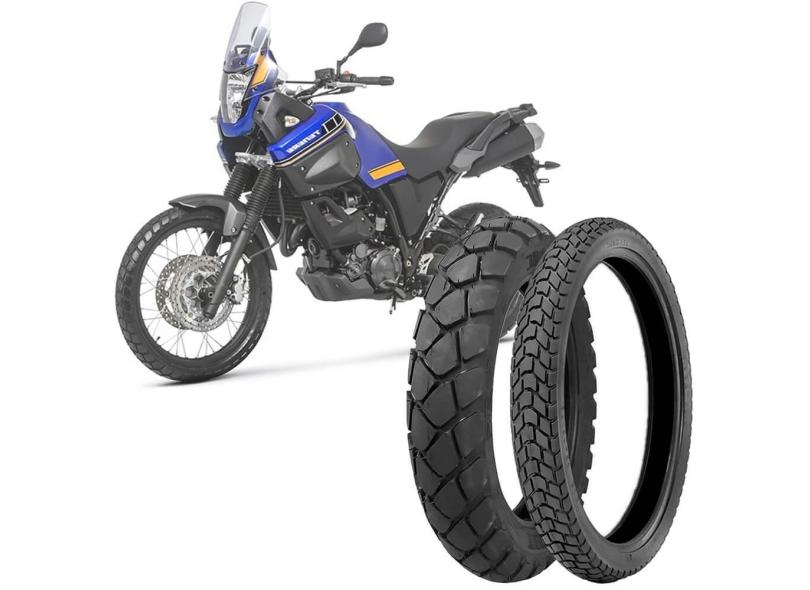 2 Pneu Moto XT 660Z Tenere Technic 130/80-17 65s 90/90-21 54s T&C