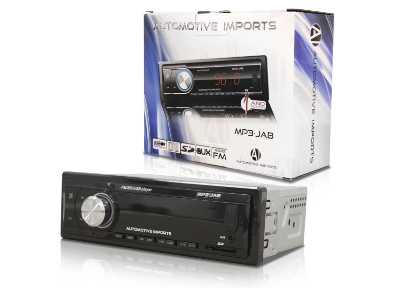 Media Receiver Automotive Imports MP3 JAB