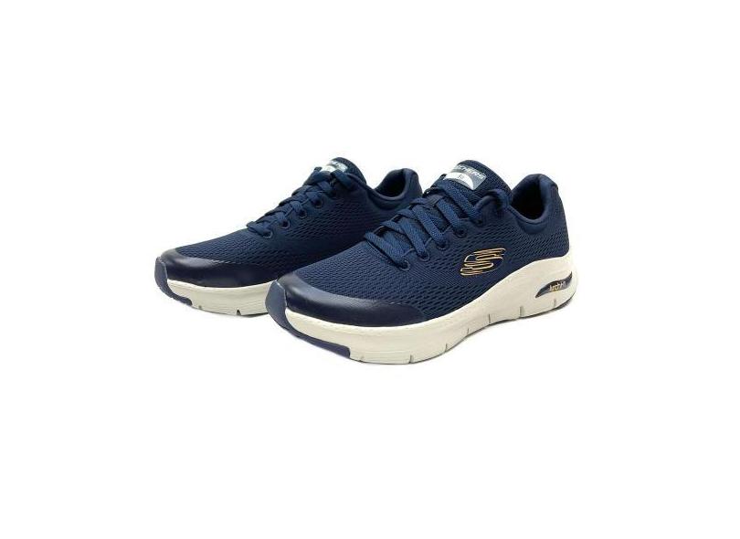 Tênis Skechers Com Cadarço Arch Fit Masculino