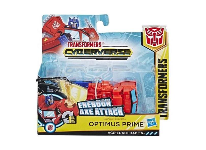 Boneco Transformes Cyberverse 1 Step Changer Optimus Prime em Promoção ...