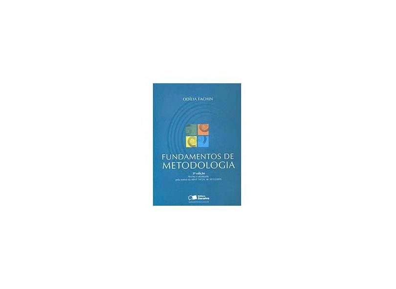 Fundamentos de Metodologia - 5ª Ed. 2006 - Fachin, Odilia - 9788502055322