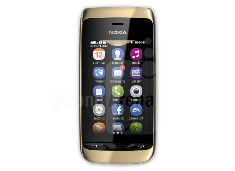 Celular Nokia Asha 310 Câmera 2,0 Megapixels Desbloqueado 2 Chips 50 MB Symbian S40 Wi-Fi