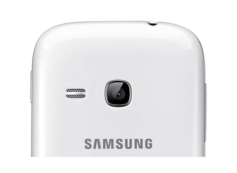 Smartphone Samsung Galaxy Young Duos TV GT-S6313T Câmera 3,0 Megapixels Desbloqueado 2 Chips 4 GB Android 4.1 (Jelly Bean) Wi-Fi 3G