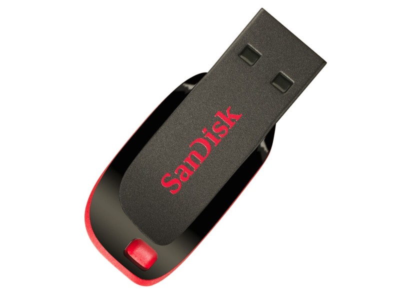 Pen Drive SanDisk Cruzer Blade 4GB USB 2.0 SDCZ50-004G-A11