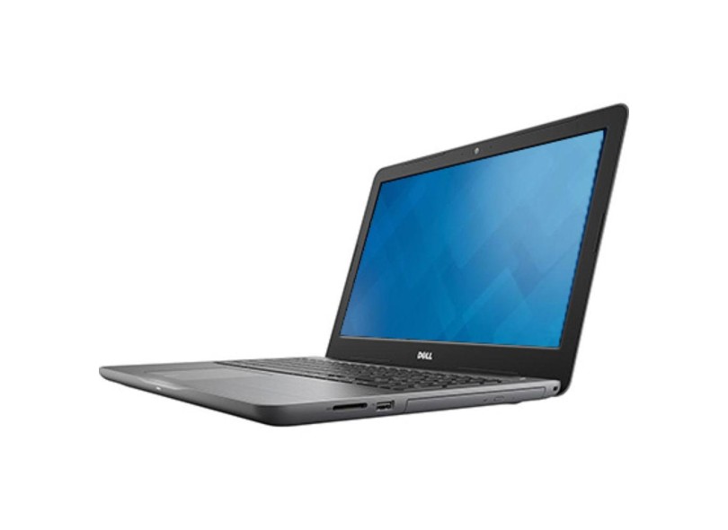 Notebook Dell Inspiron 5000 Intel Core i5 7200U 7ª Geração 8 GB de RAM 256.0 GB 15.6 " Radeon R7 M445 Windows 10 i15-5567-A30C