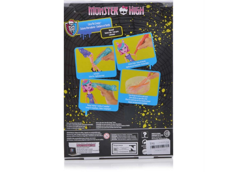 Boneca Monster High Conjunto Crie seu Monstro Lobisomen Mattel