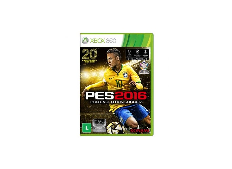 Jogo Pro Evolution Soccer 2016 Xbox 360 Konami
