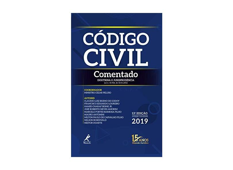 Código Civil Comentado - Doutrina E Jurisprudência - Cezar Peluso - 9788520459027