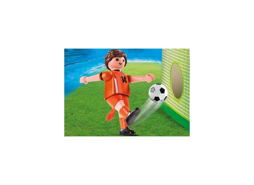 Boneco Playmobil Sports and Action Jogador de Futebol da Holanda 4735 - Sunny