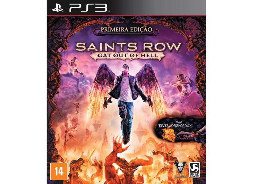 Jogo Saints Row: Gat Out of Hell PlayStation 3 Deep Silver