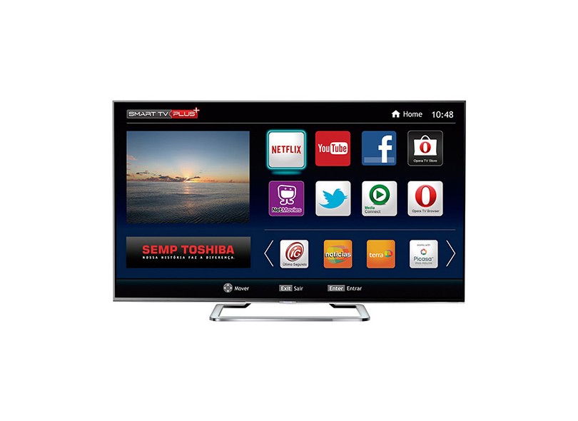 TV LED 65 " Smart TV Semp Toshiba 4K 65L8400