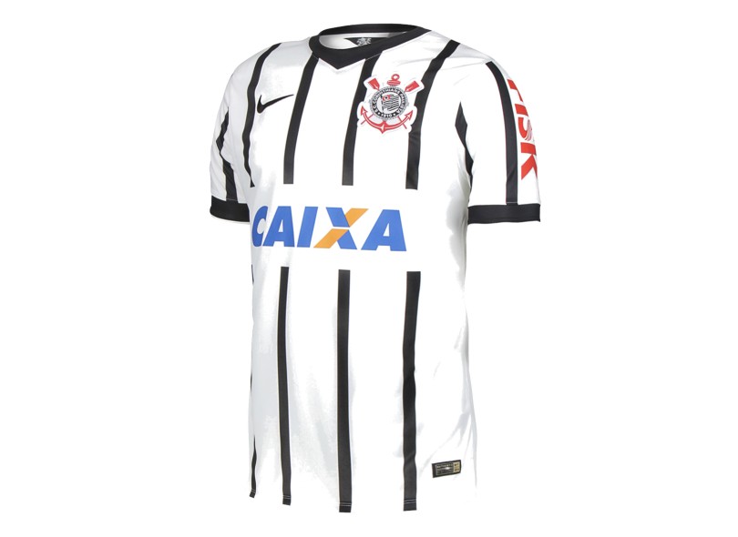 Camisa Jogo Corinthians I 2014 sem Número Nike
