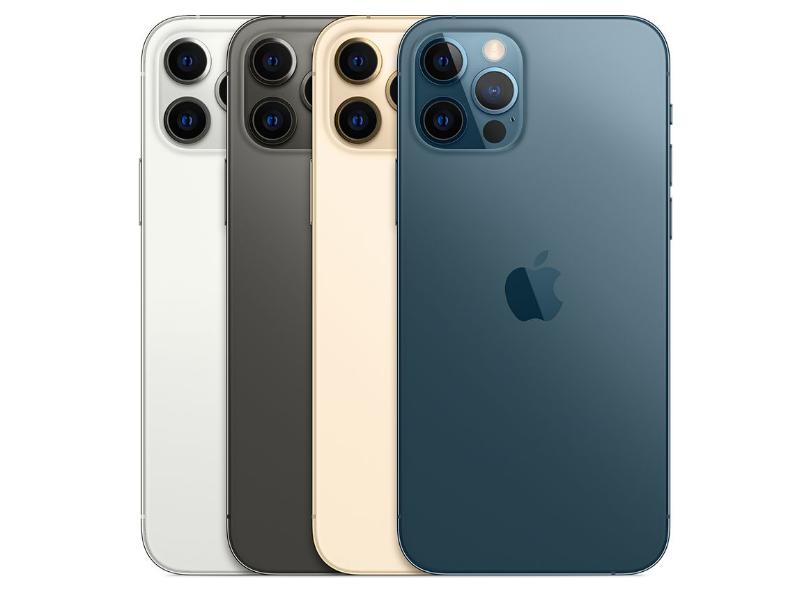Smartphone Apple iPhone 12 Pro 6 GB 128GB Câmera Tripla Apple A14 Bionic iOS 14