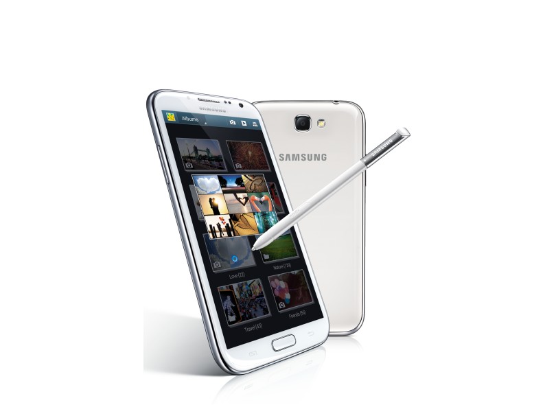 Smartphone Samsung Galaxy Note 2 N7100 Câmera 8,0 Megapixels Desbloqueado 16 GB Android 4.1 (Jelly Bean) 3G Wi-Fi
