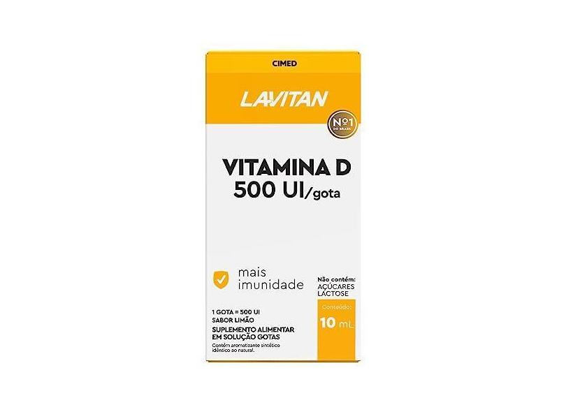 Vitamina D Lavitan Gotas 500 UI 10ml