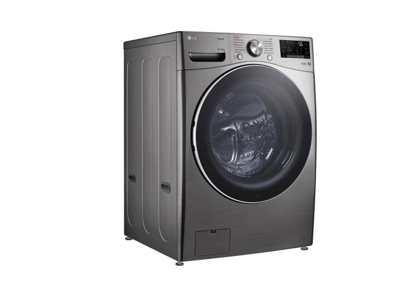 Lava e Seca LG 18kg MotionDD Smart WD18SV2S6B cor Inox